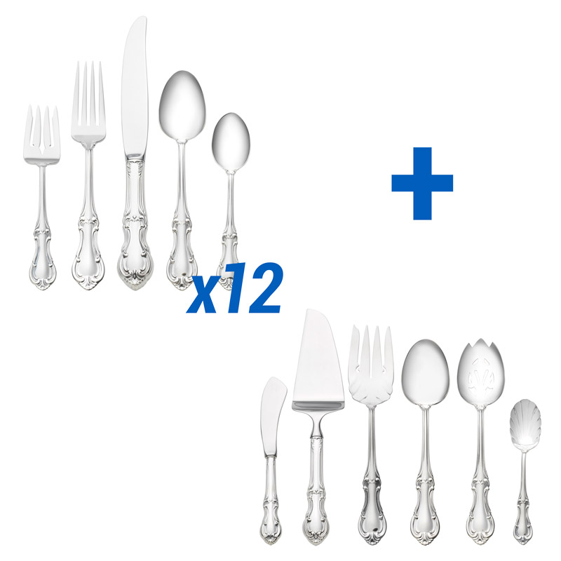 Joan of Arc 66pc Set, Dinner Size, Oval Soup