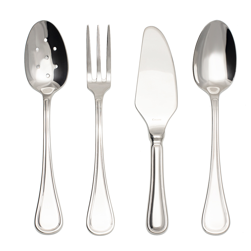 Lyrique 4pc Hostess Set, Silverplate