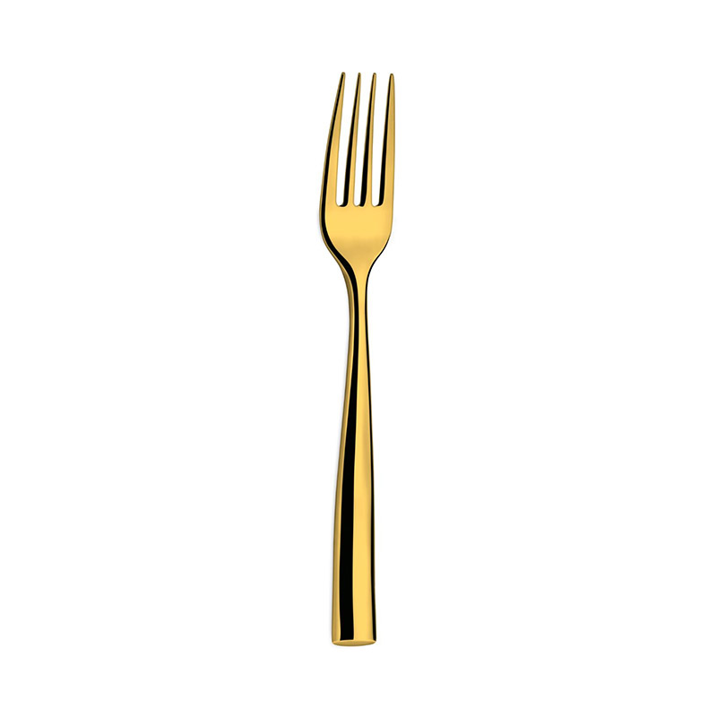 Silhouette Gold PVD Table Fork