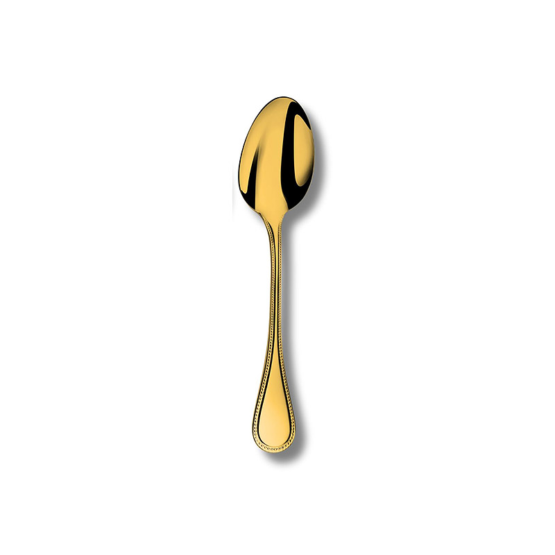 Le Perle Gold PVD Dessert/Soup Spoon