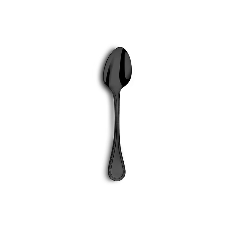 Le Perle Black PVD Medium Teaspoon