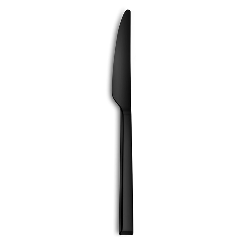 Side Black PVD Table Knife