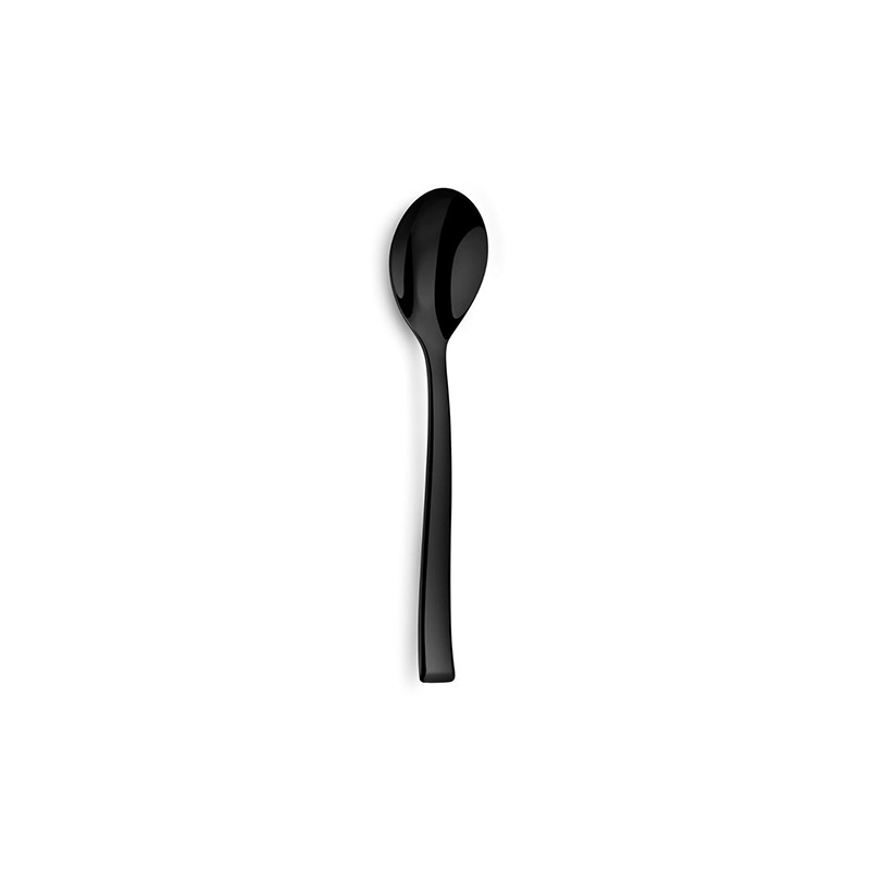 Side Black PVD Medium Teaspoon