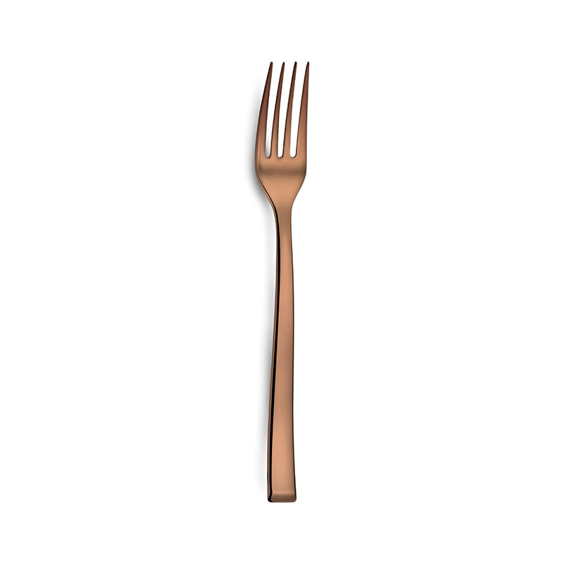 Side Copper PVD Dessert/Salad Fork