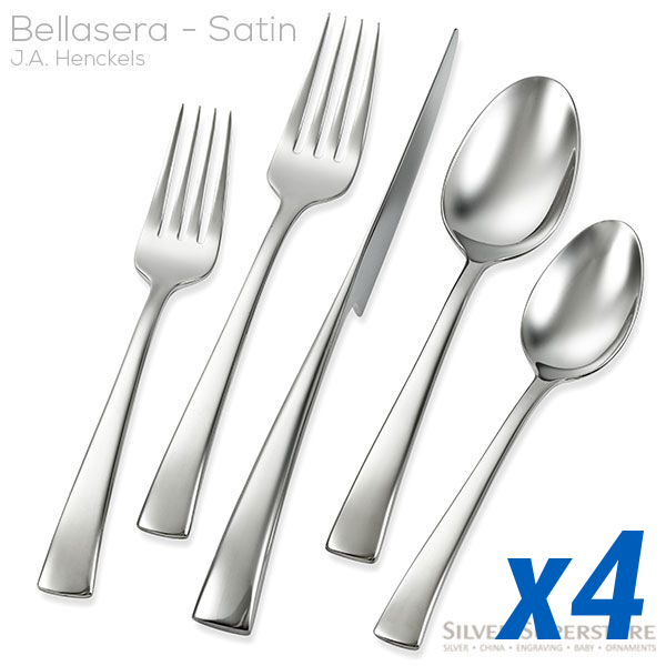 Bellasera Satin 20pc Service for 4