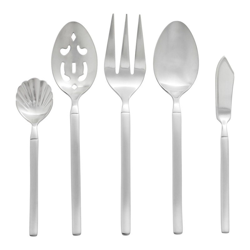 Opus Satin 5 Piece Serving Set