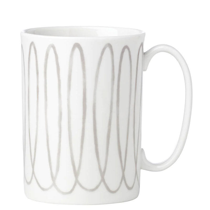 Charlotte Street West Grey Mug