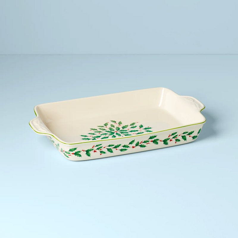 Holiday Rectangular Baker, 13in