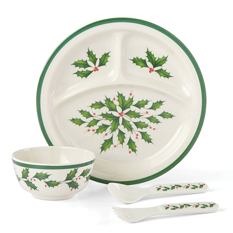 4pc Children's Dinnerware Set, Melamine