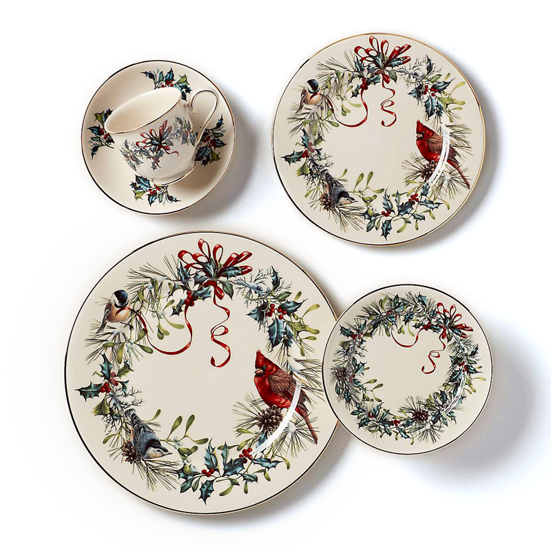 Winter Greetings 5 Piece Place Setting