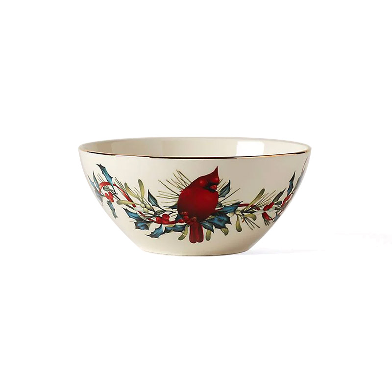 Winter Greetings Bowl, 7in.