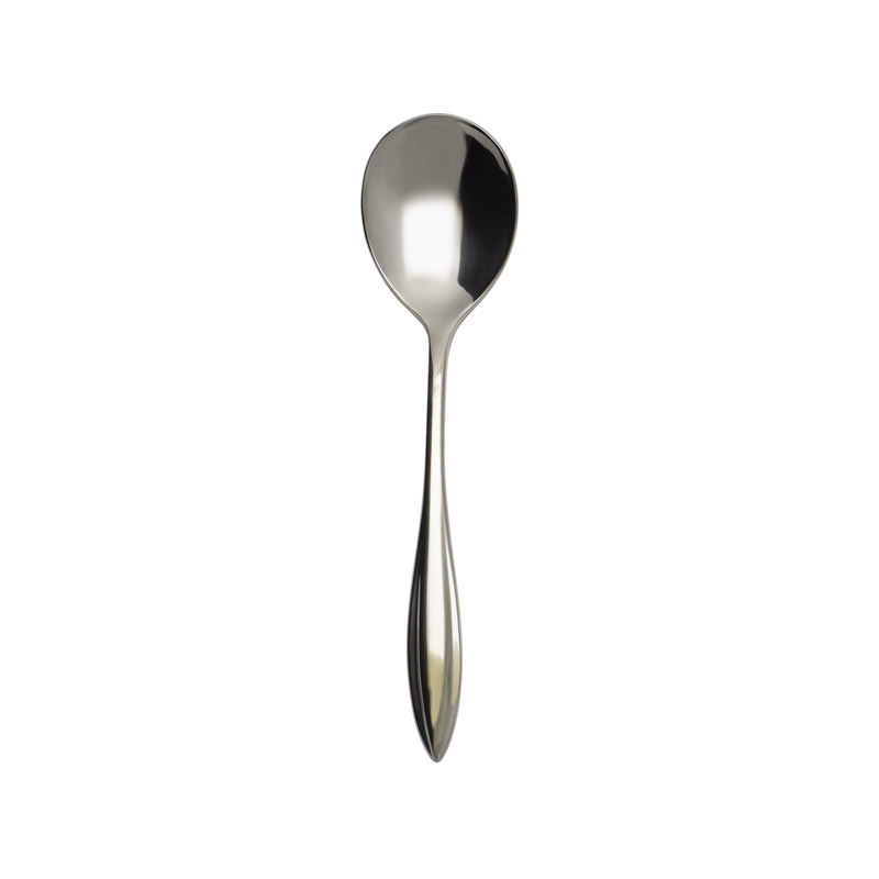 Sculpt Bouillon Spoon