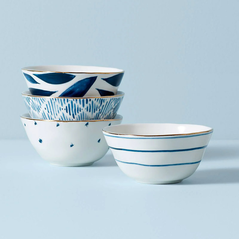 Blue Bay 4 Piece Dessert Bowl Set