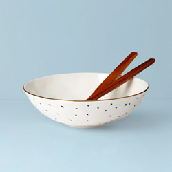 A photo of Blue Bay Salad Bowl & Server Set