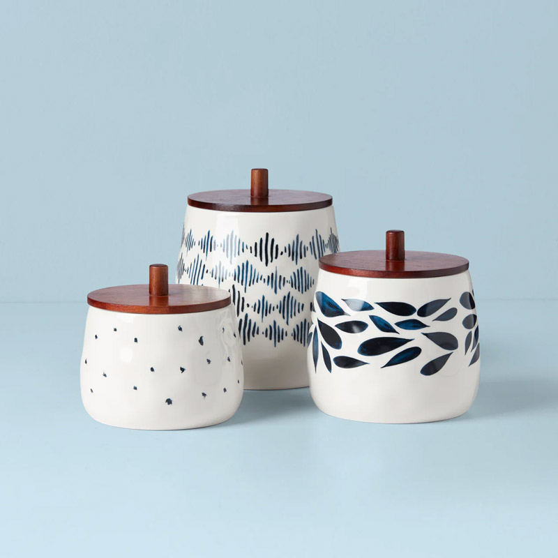 Blue Bay 3pc Canister Set