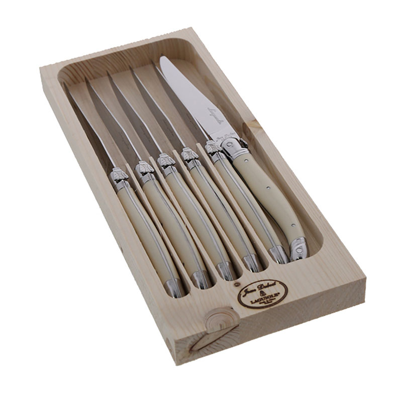 Ivory 6pc Steak Knife Set