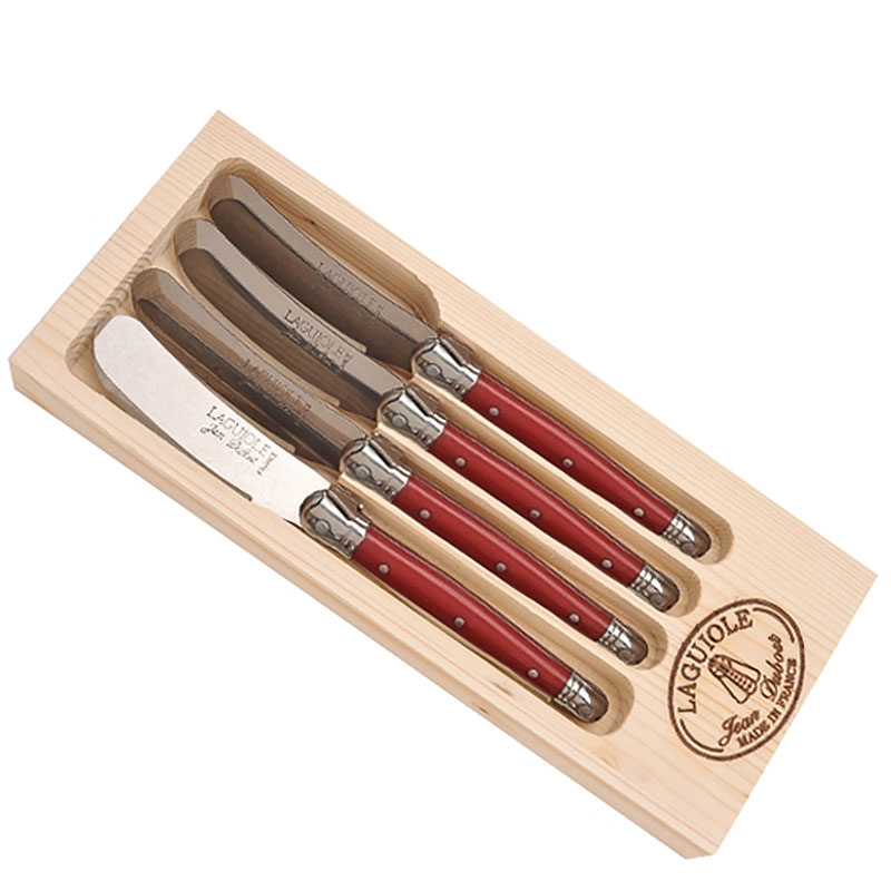 Red 4pc Spreader Set