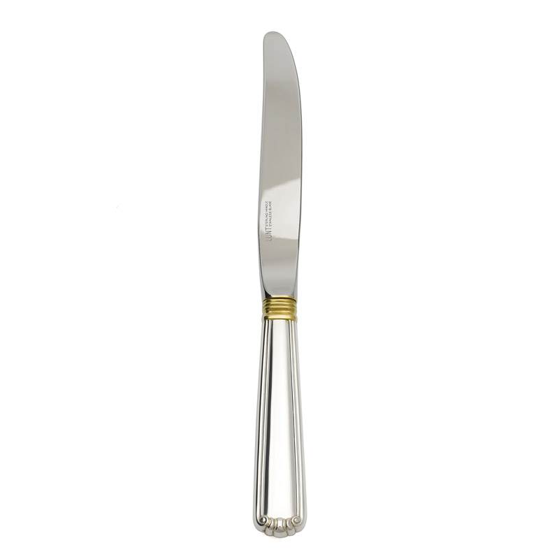 Embassy Scroll Gold Dinner Knife