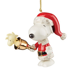 A photo of Snoopy Ringing Bell