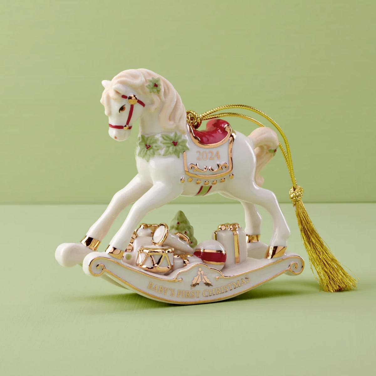 2024 Baby's First Christmas, Rocking Horse