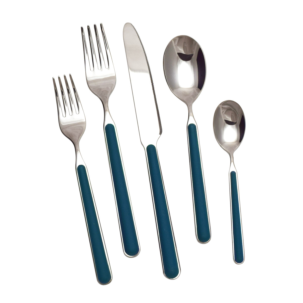 Fantasia Blue 5pc Place Setting