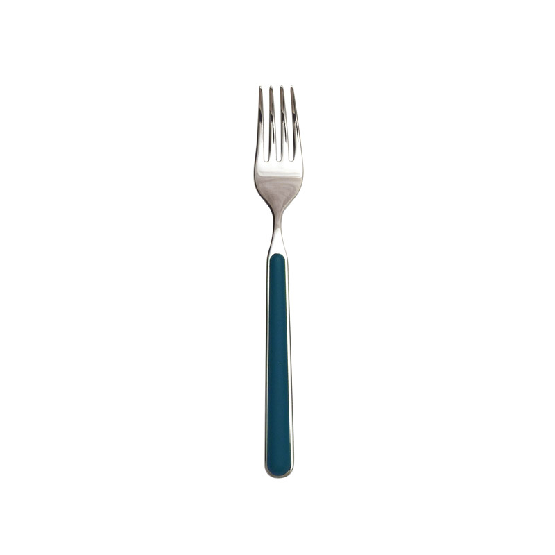 Fantasia Blue Dessert/Salad Fork, 6.875"