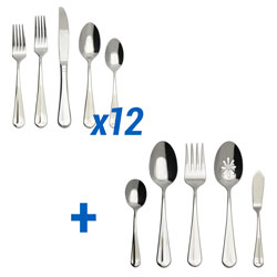 A photo of Colette 65pc Service for 12