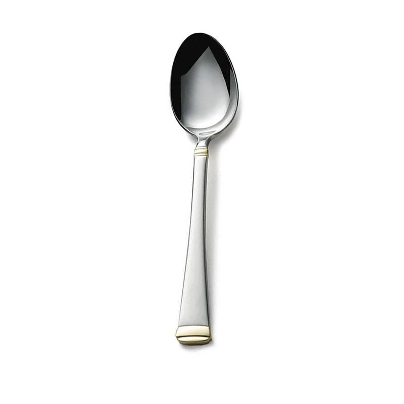 Gold Accent Harmony Oval Soup Spoon