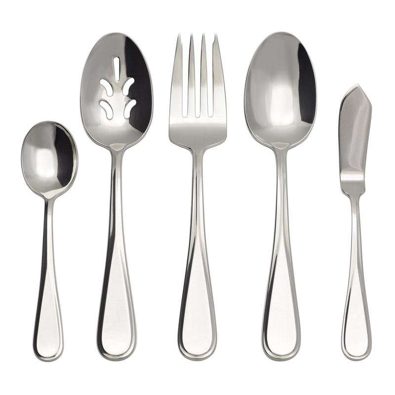 Bravo 5pc Serving Set Mikasa silversuperstore