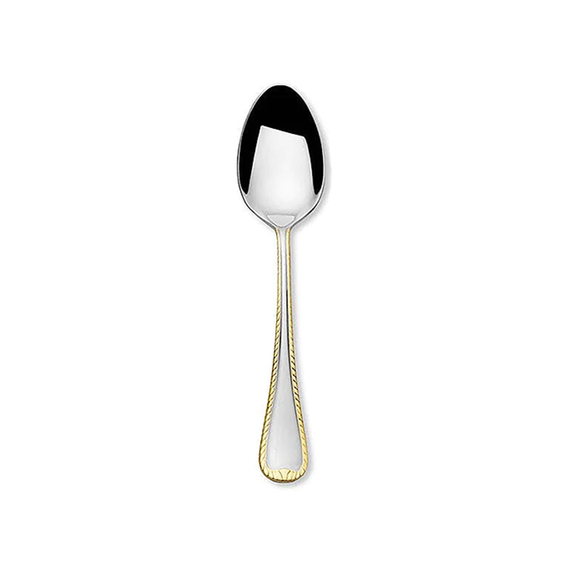 Cameo Gold Oval Soup Spoon