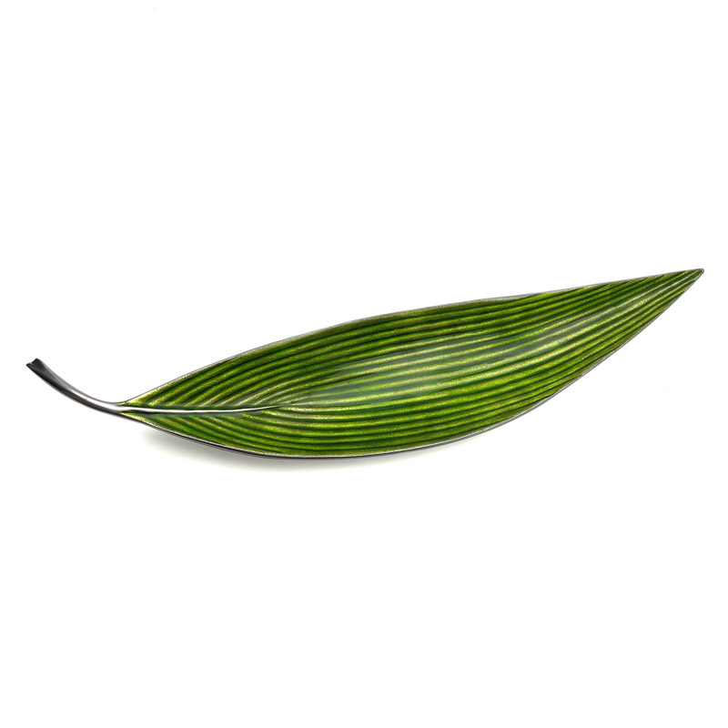 Banana Tree Leaf, Enameled Interior