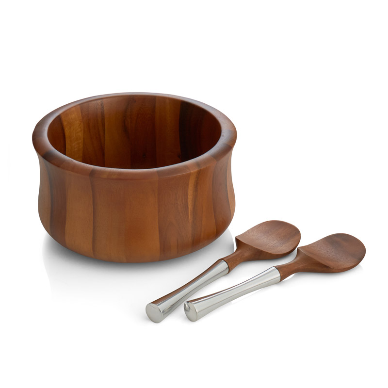 Nara Salad Bowl with Servers