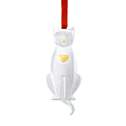 A photo of Kitty Ornament