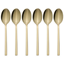 A photo of Allay Champagne Teaspoon Set of 6