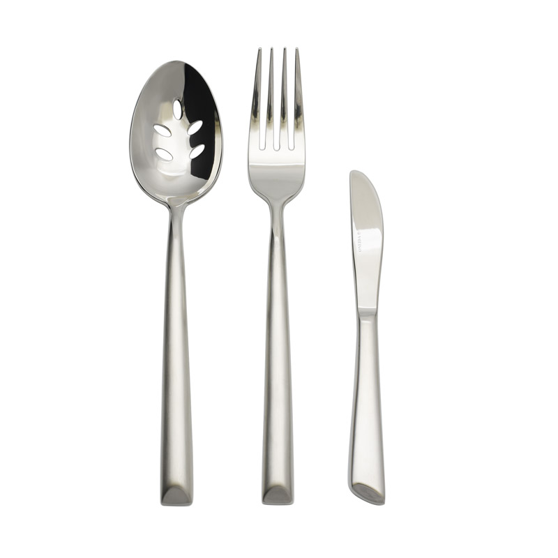 Satin Urbana 3pc Serving Set