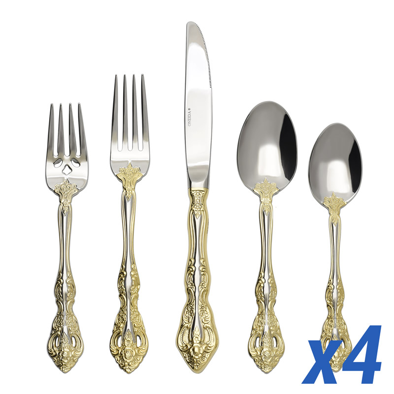 Golden Michelangelo 20pc Service for 4