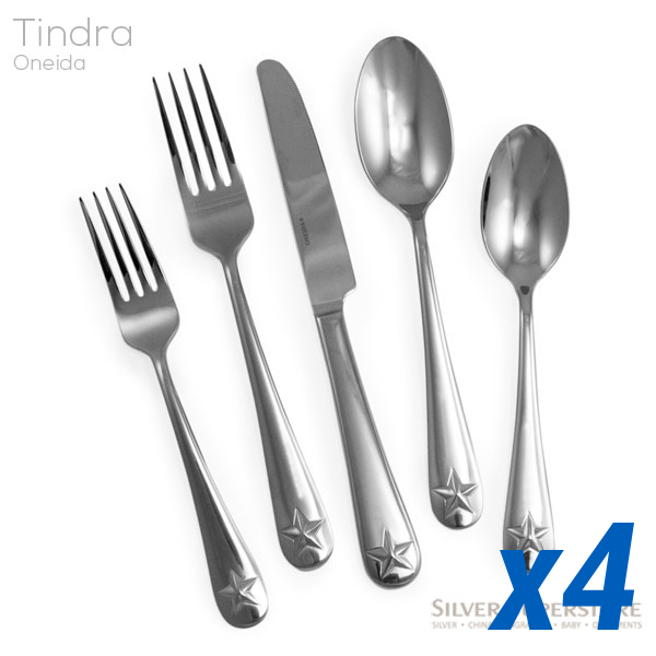 Tindra 20pc Service for 4