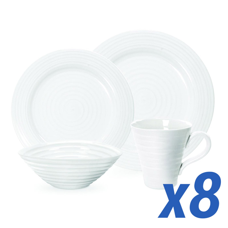 Sophie Conran White 32pc Service for 8