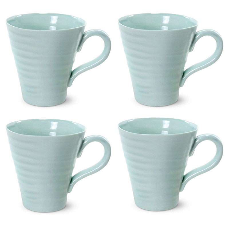 Sophie Conran Celadon Mug, 12.5 oz., Set of 4