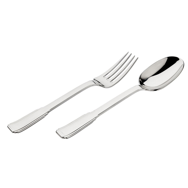 Art Deco 2pc Serving Set