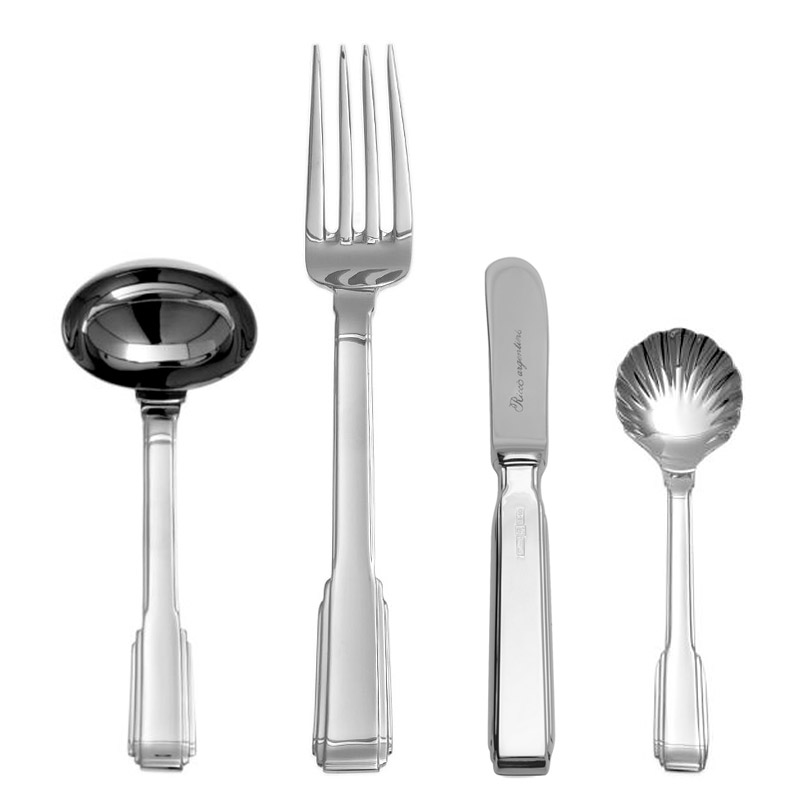 Art Deco 4 Piece Hostess Set