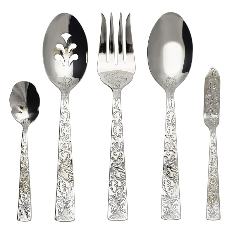 Parisian Garden 5pc Serving Set by Ricci