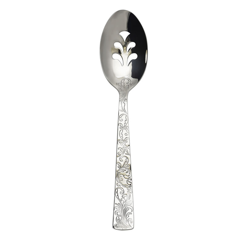 Parisian Garden Pierced Serving Spoon