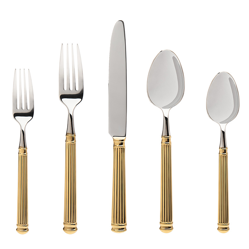 Colonnade Gold 5pc Place Setting