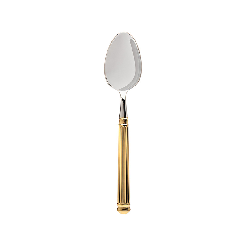 Colonnade Gold Oval Soup Spoon