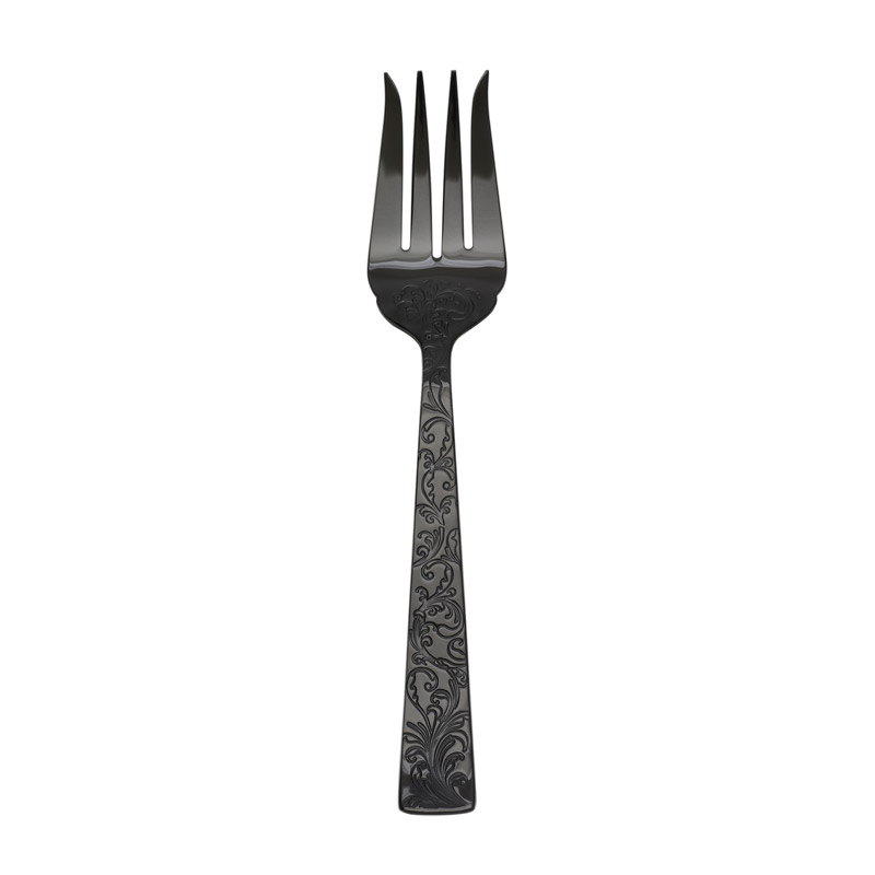 Parisian Garden Black Serving Fork