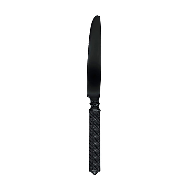 Torsade Black Dinner Knife