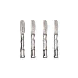 A photo of Bamboo Butter Spreaders, Set of 4 Ricci