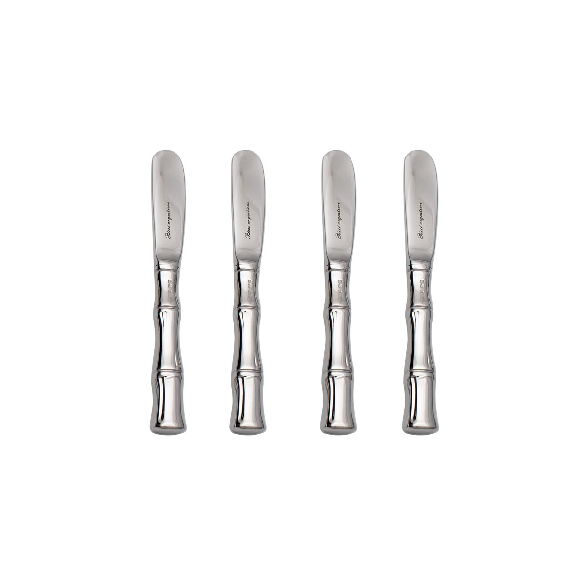 Bamboo Butter Spreaders, Set of 4 Ricci