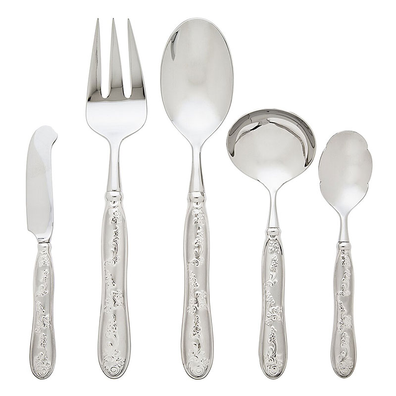 Botticelli Satin 5pc Hostess Set